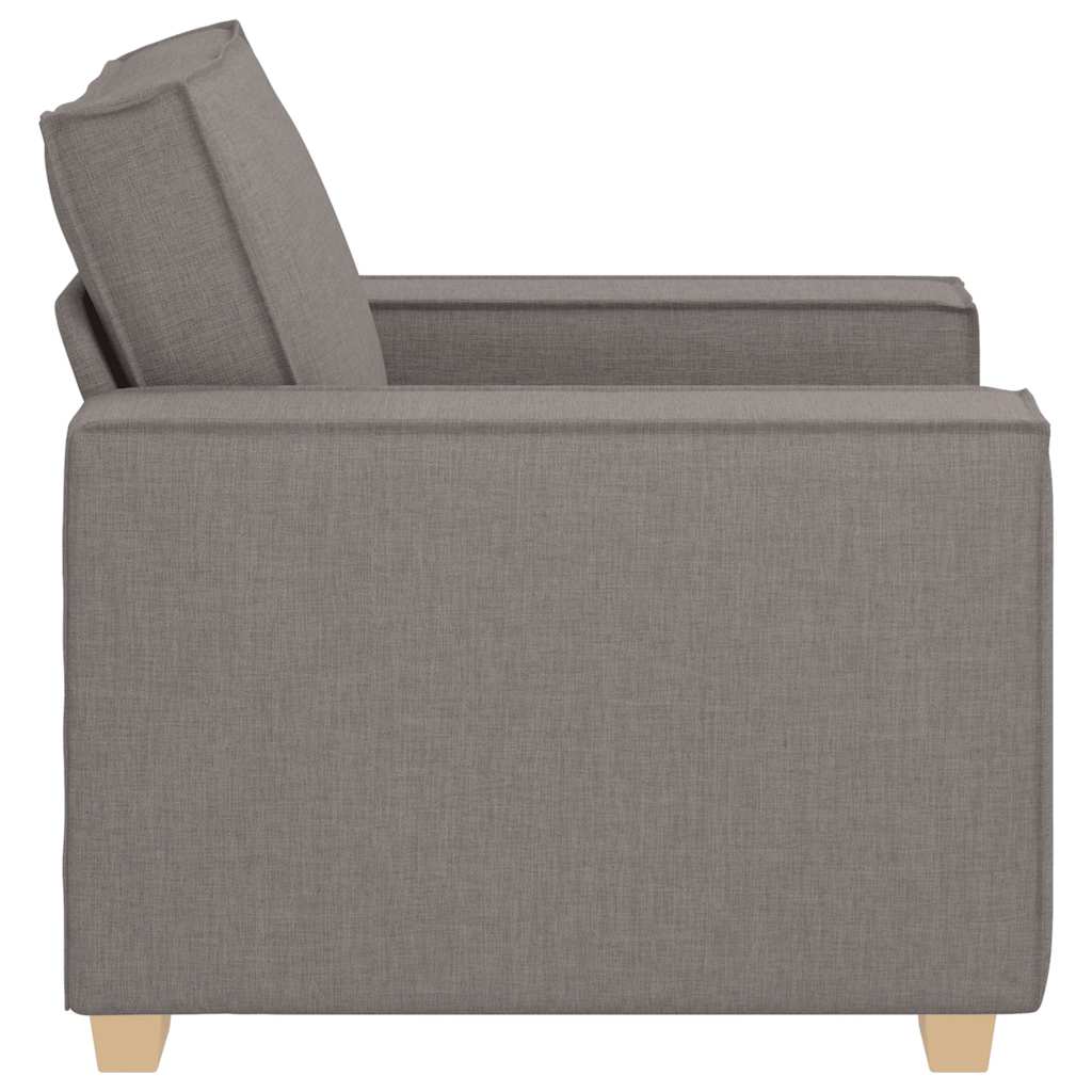 Canapé-chaise Taupe 100x78x84 cm Tissu - XIOS