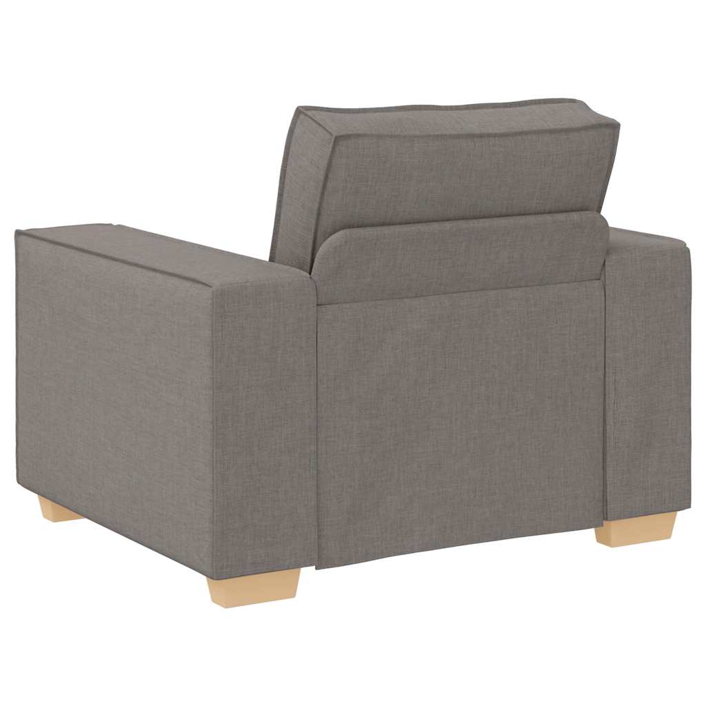 Canapé-chaise Taupe 60 cm Tissu - XIOS