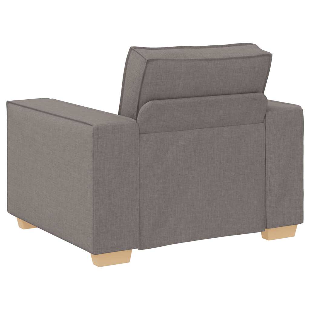 Canapé-chaise Taupe 100x78x84 cm Tissu - XIOS