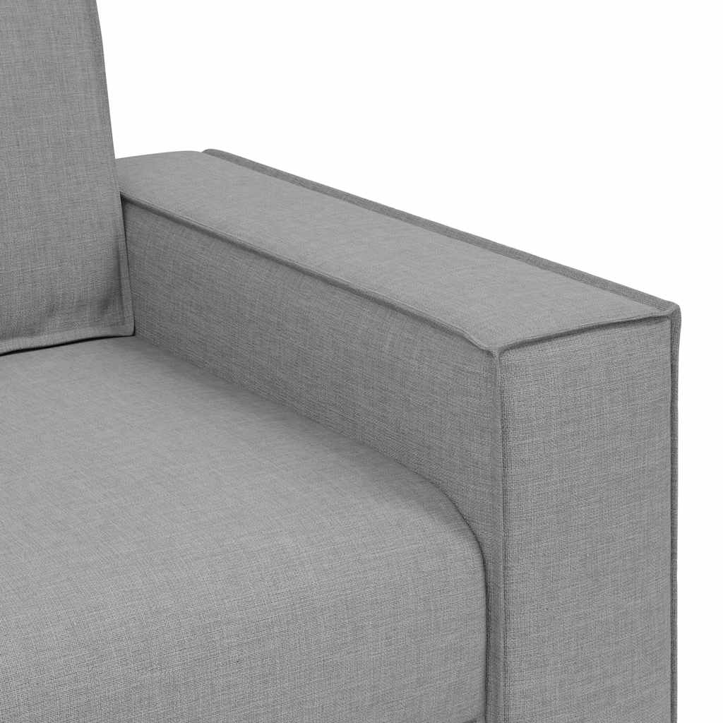 Canapé Fauteuil Gris Nuage 60 cm Tissu - XIOS
