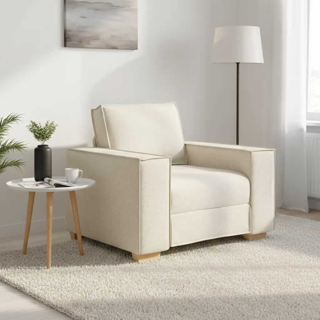 Canapé Fauteuil Lin 100x78x84 cm - XIOS