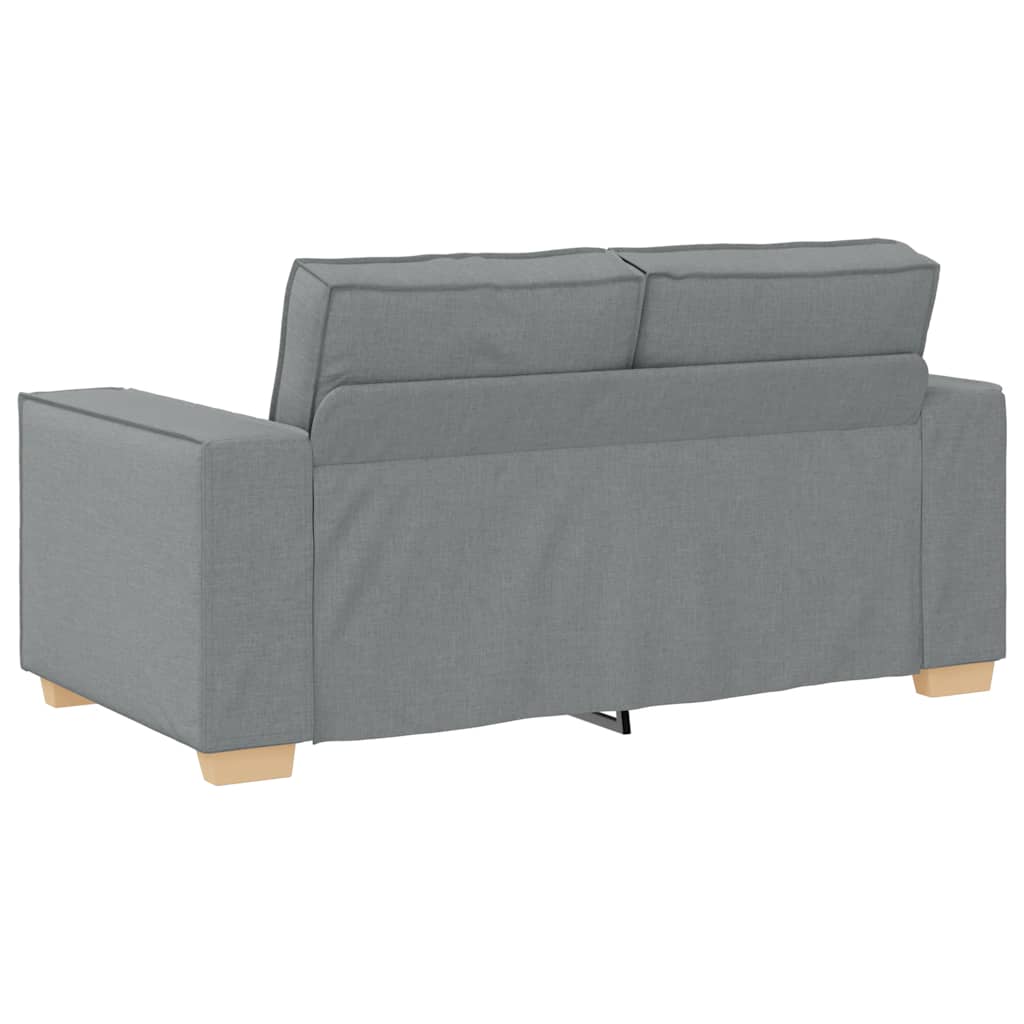 Canapé 2 places Gris clair 160x78x84 cm Tissu - XIOS