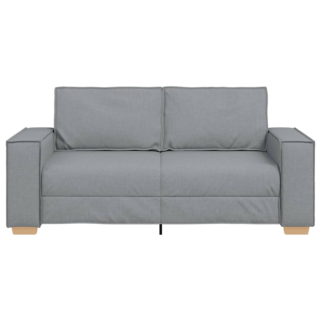 Canapé 2 places Gris clair 180x78x84 cm Tissu - XIOS
