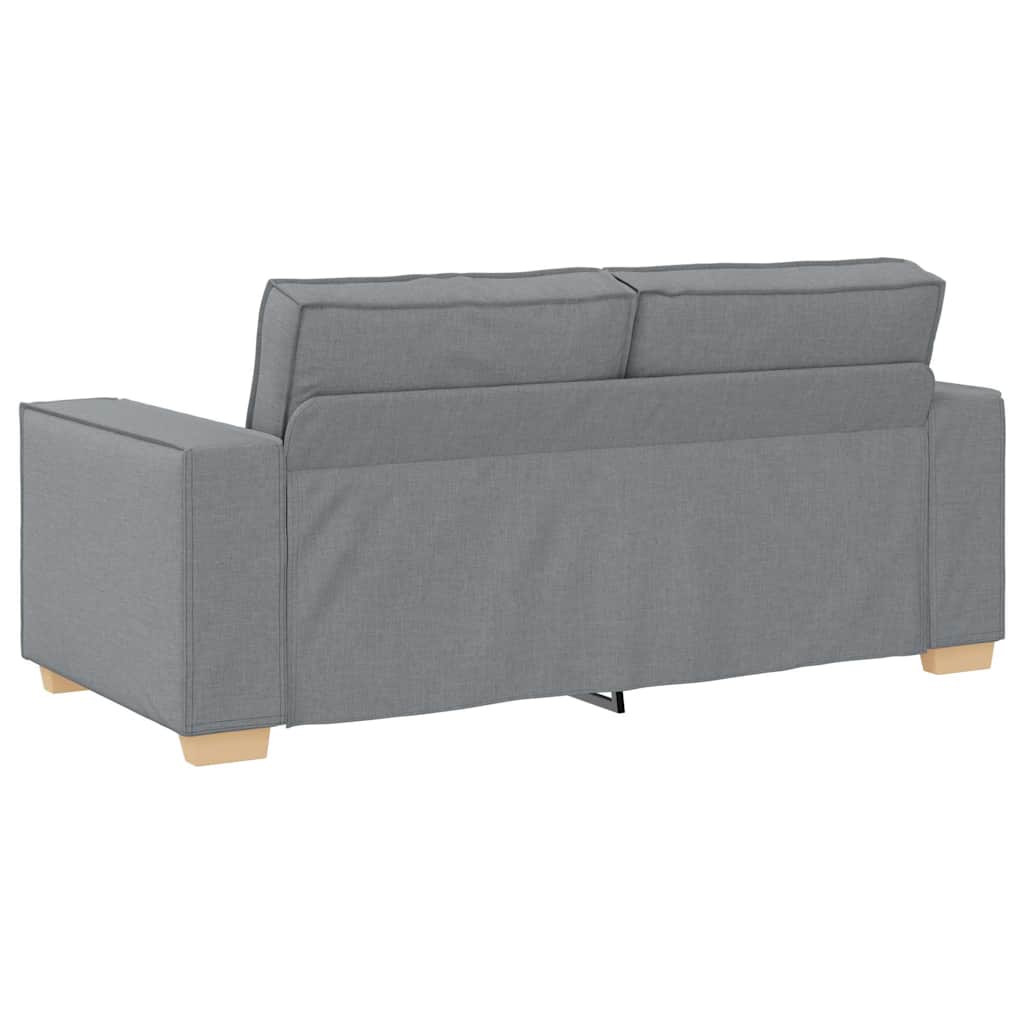 Canapé 2 places Gris clair 180x78x84 cm Tissu - XIOS