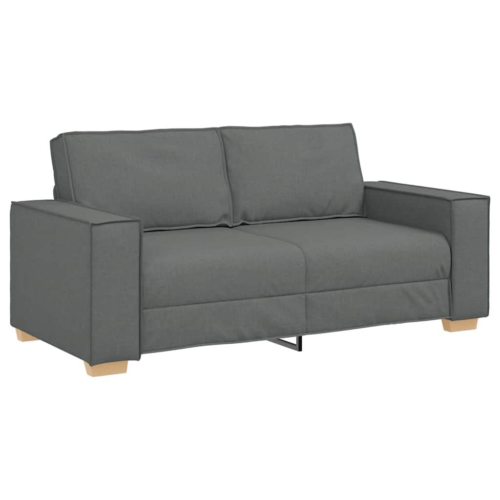 Canapé 2 places Gris foncé 180x78x84 cm Tissu - XIOS