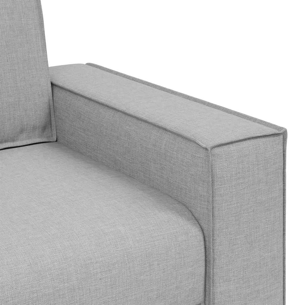 Canapé 2 places Gris nuage 180x78x84 cm Tissu - XIOS
