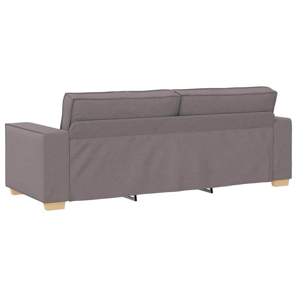 Canapé 3 places Taupe 180 cm Tissu - XIOS