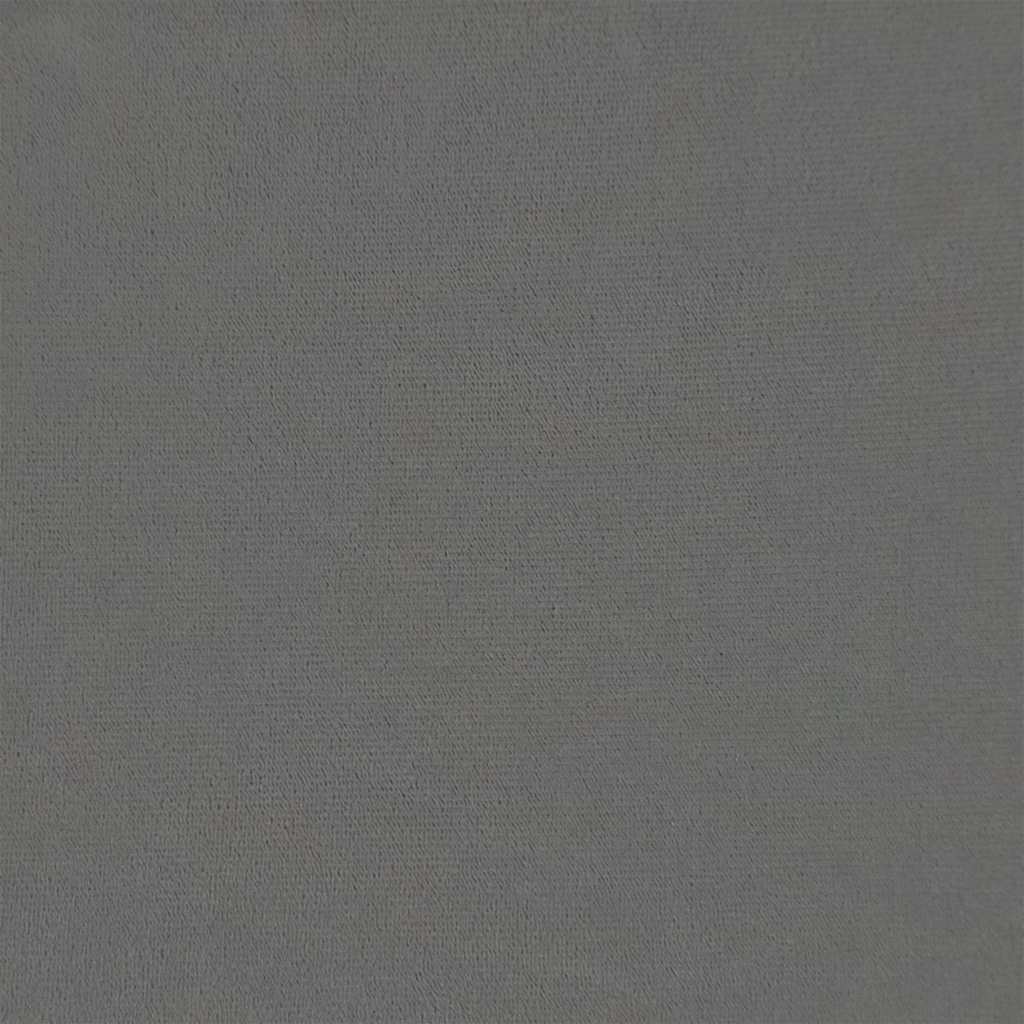 Fauteuil gris foncé 60 cm velours - XIOS