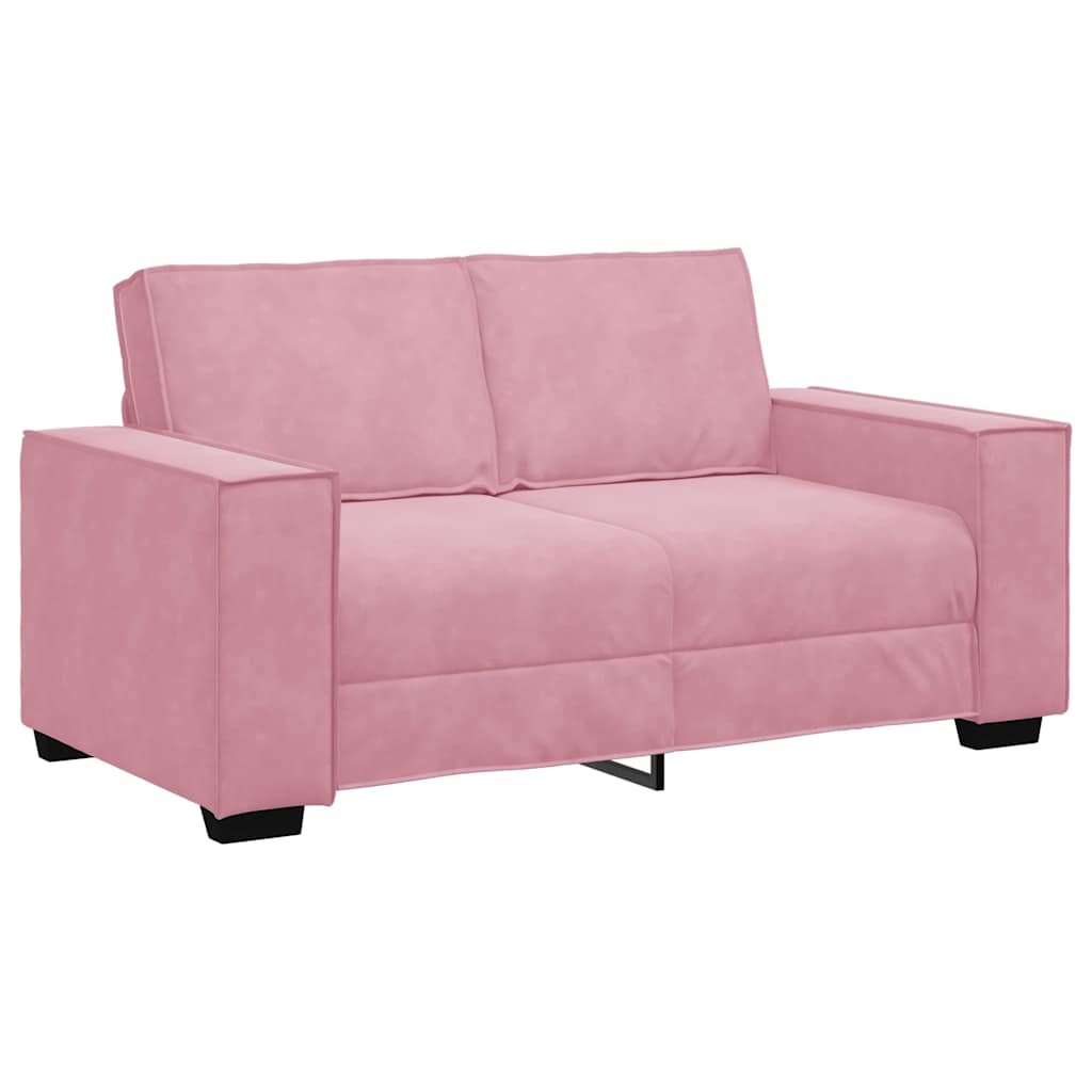 Canapé à 2 places Rose 160x78x84 cm Velours