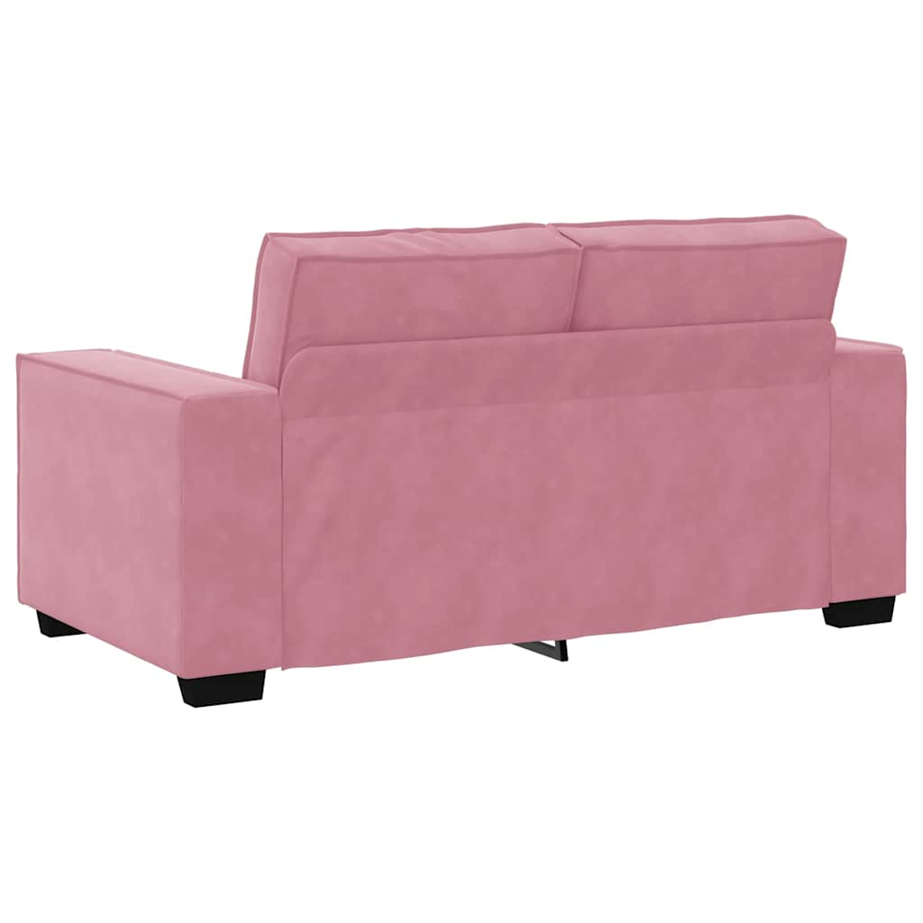 Canapé à 2 places Rose 160x78x84 cm Velours