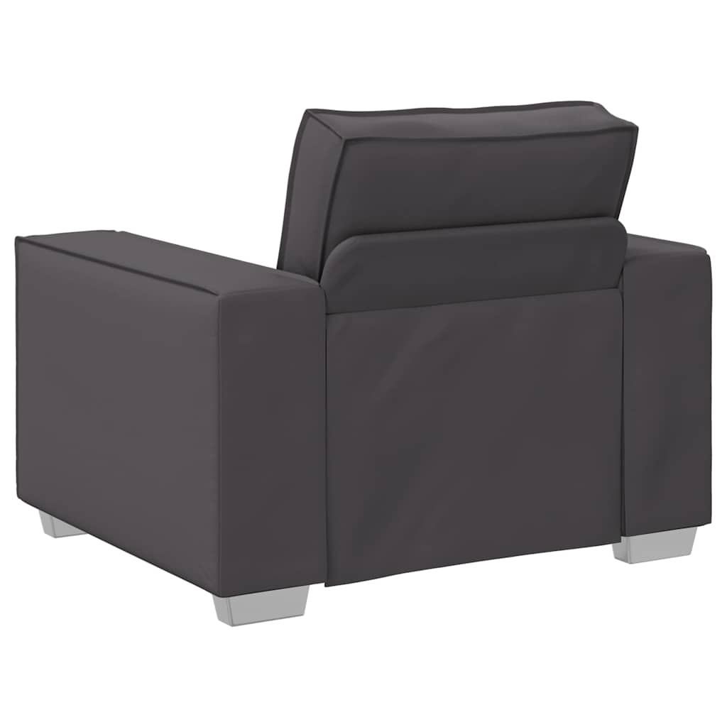 Fauteuil canapé Gris 99 x 78 x 84 cm Cuir artificiel - XIOS