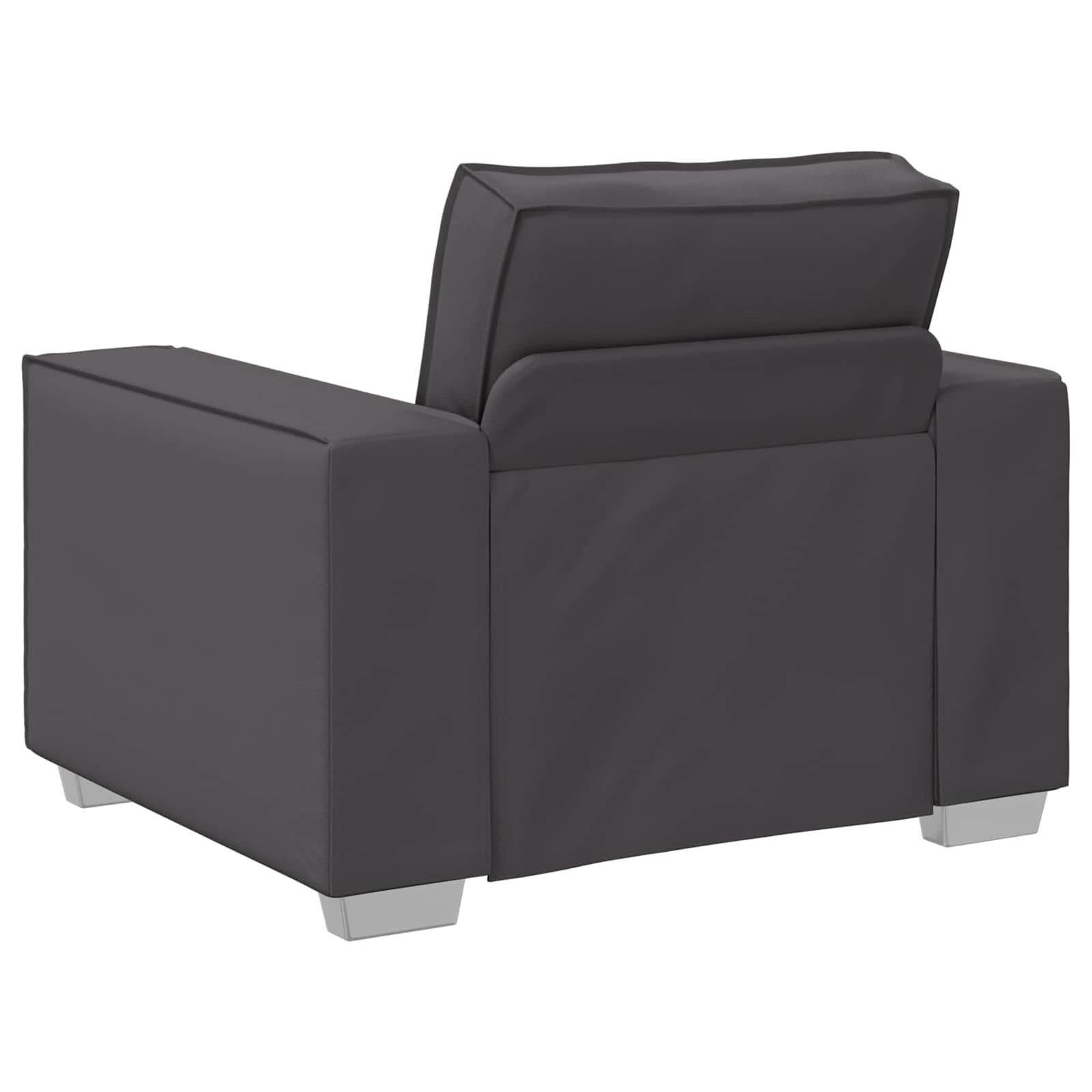 Canapé Gris 100 x 80 x 84 cm tissu - XIOS