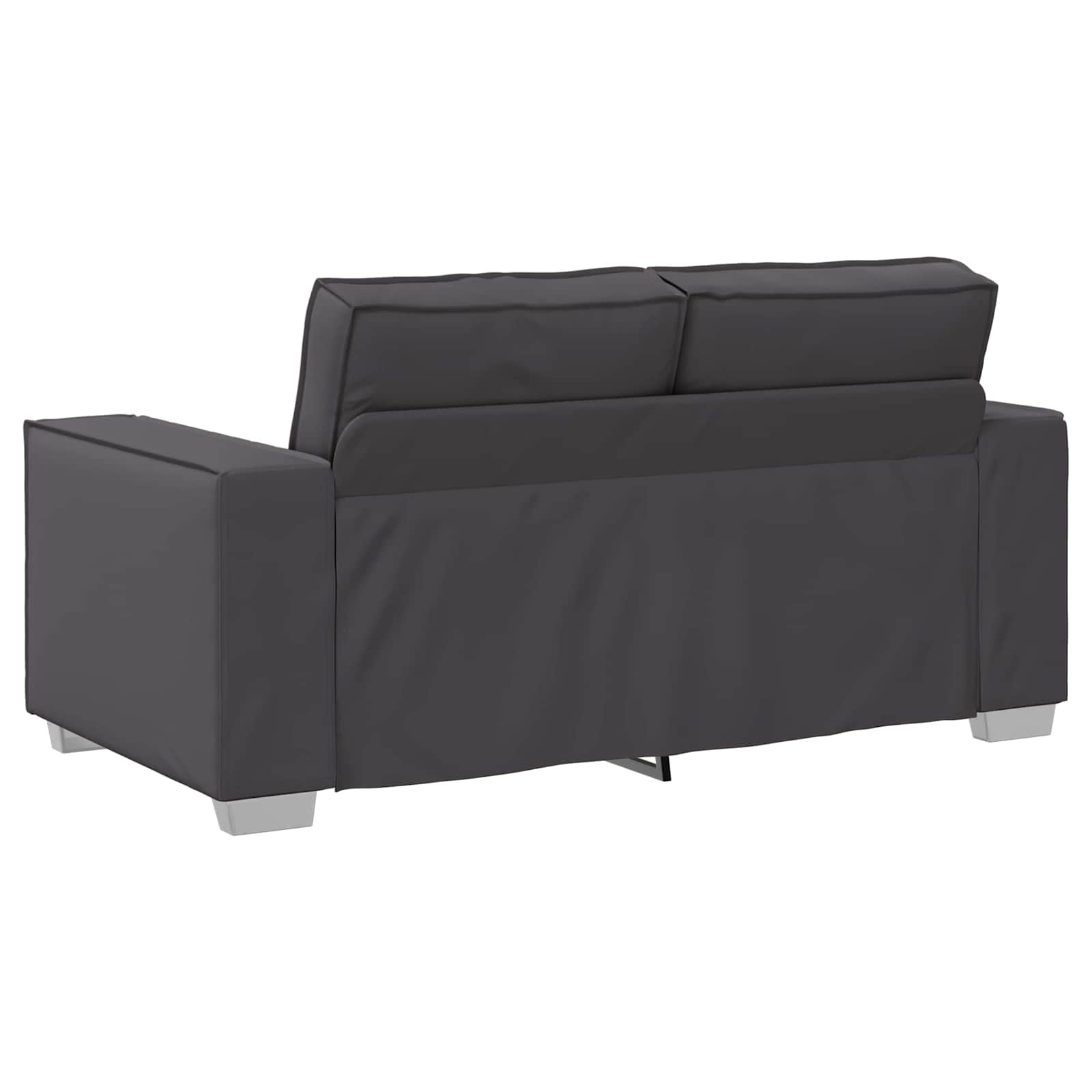 Canapé Gris 160 x 80 x 84 cm tissu - XIOS