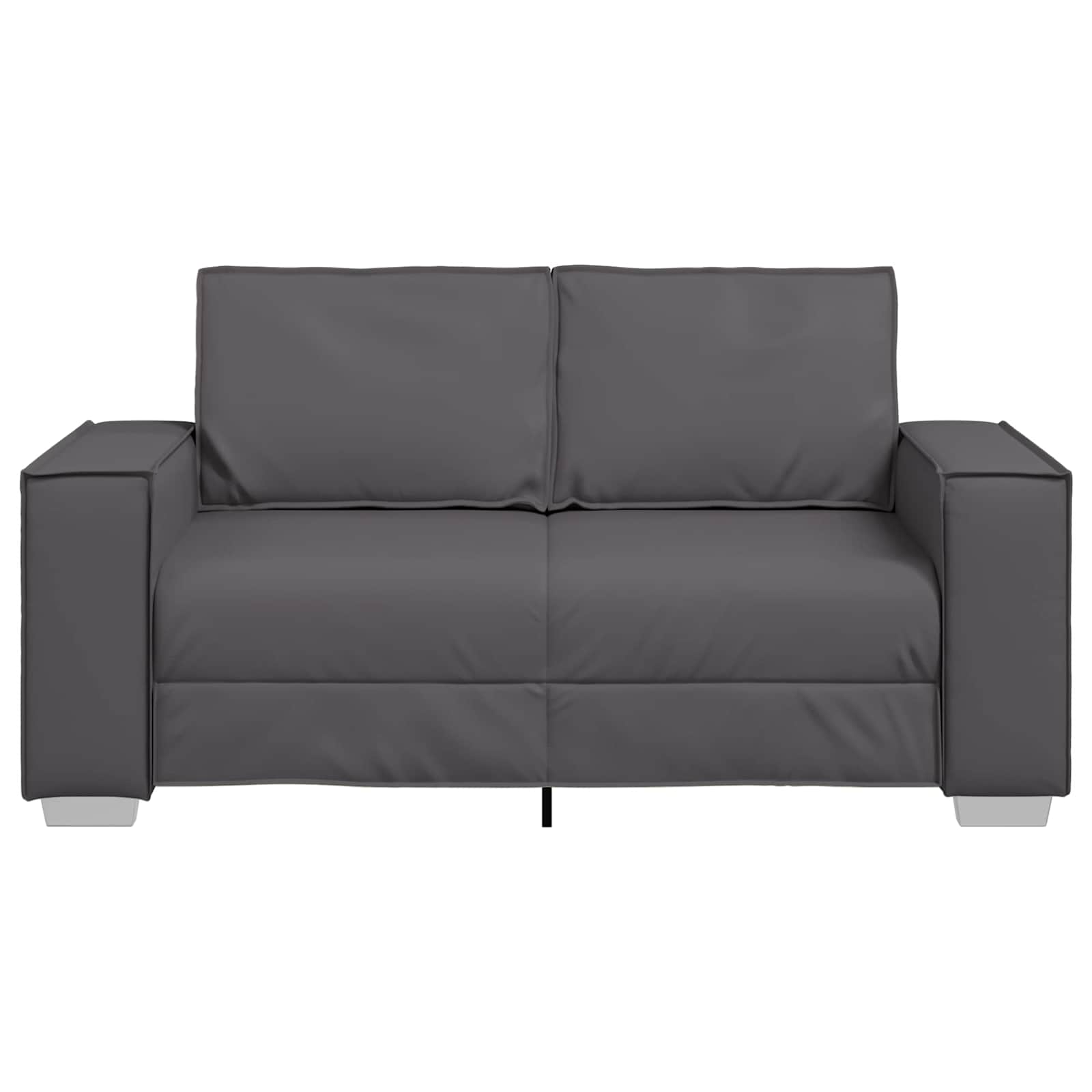 Canapé Gris 160 x 80 x 84 cm tissu - XIOS