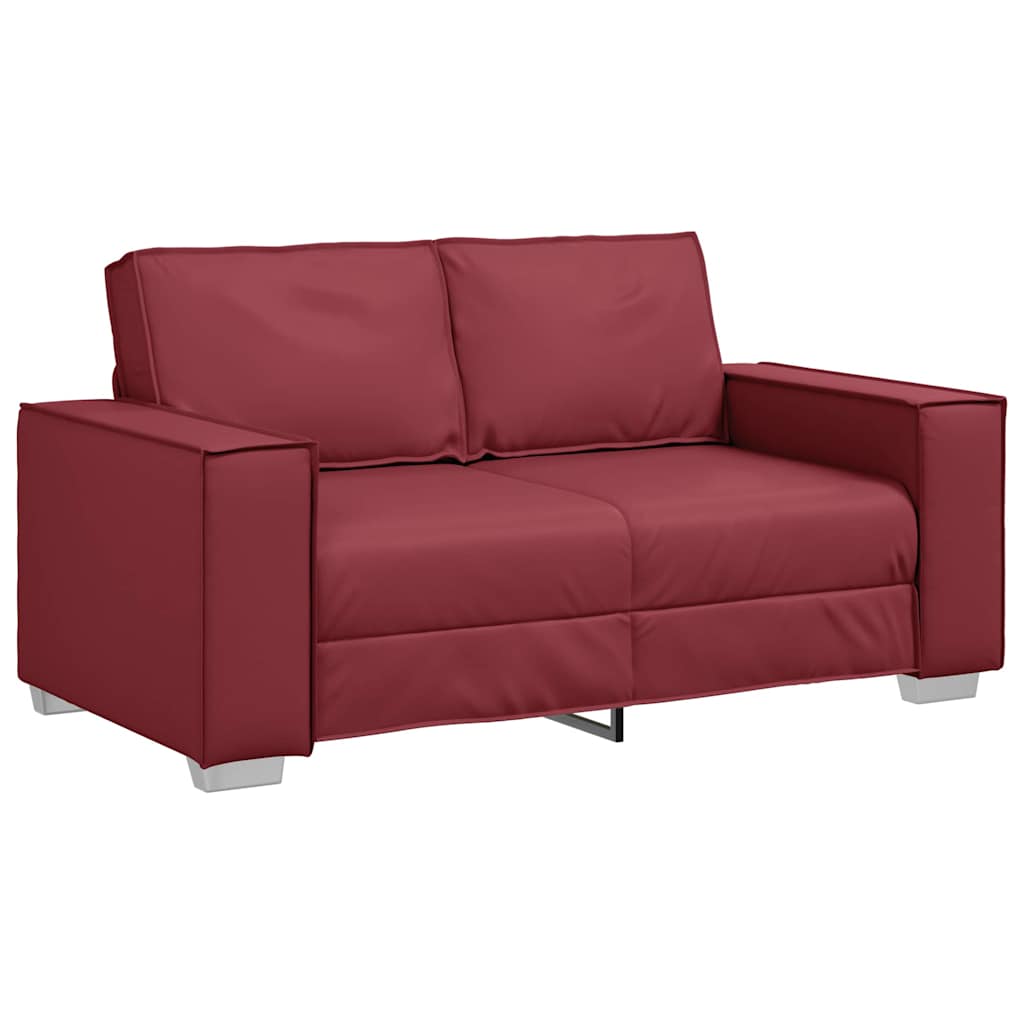 Canapé Bordeaux 160 x 80 x 84 cm tissu - XIOS