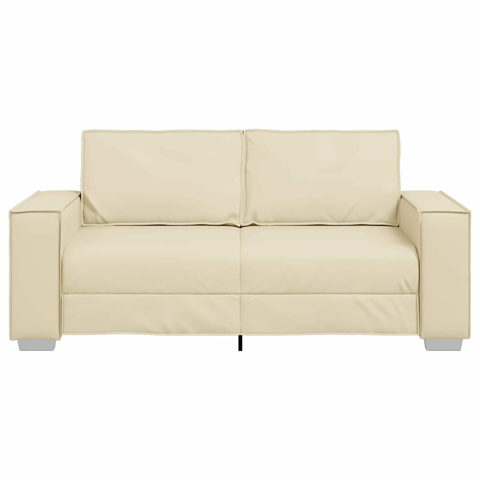 Canapé Crème 180 x 80 x 84 cm tissu - XIOS