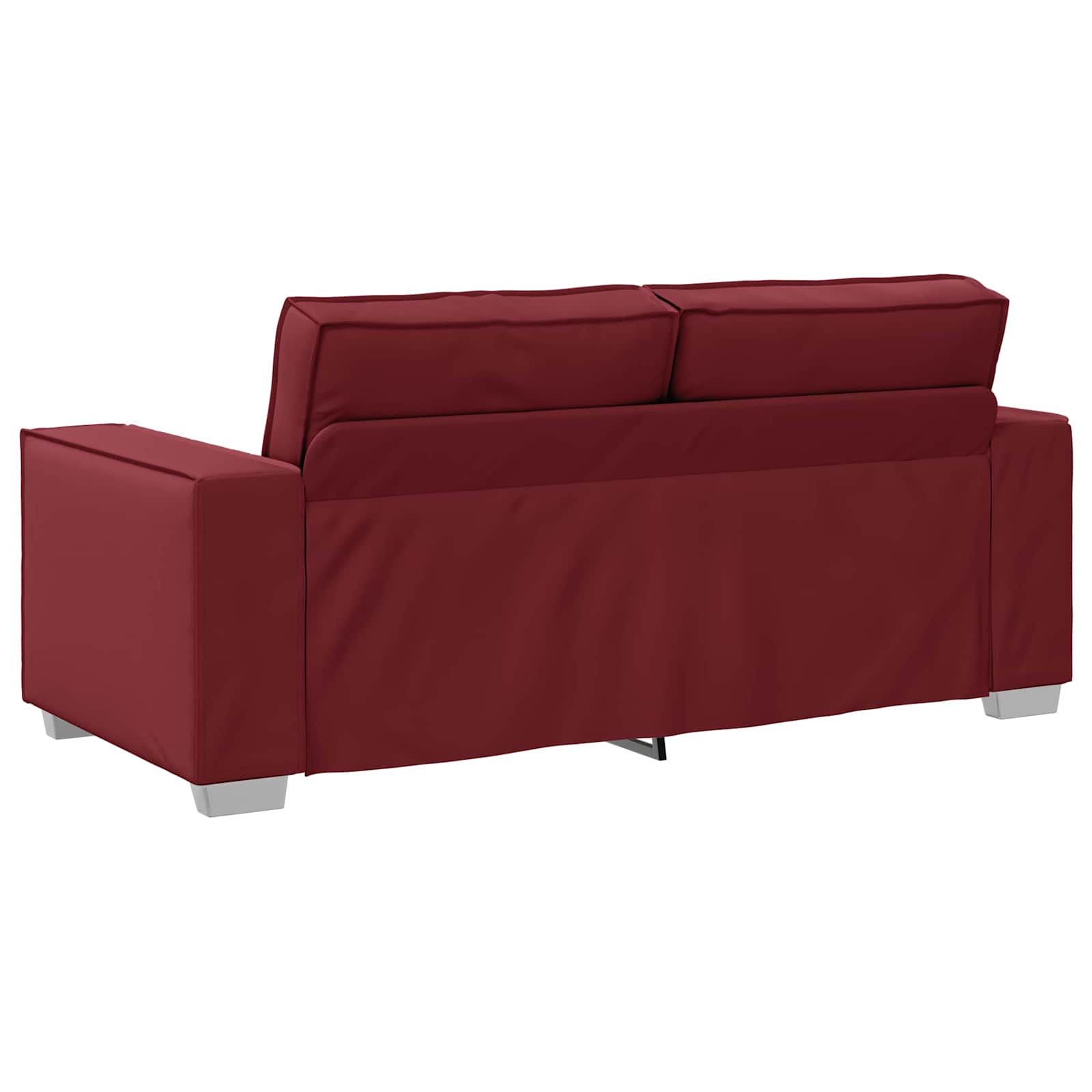 Canapé Bordeaux 180 x 80 x 84 cm tissu - XIOS