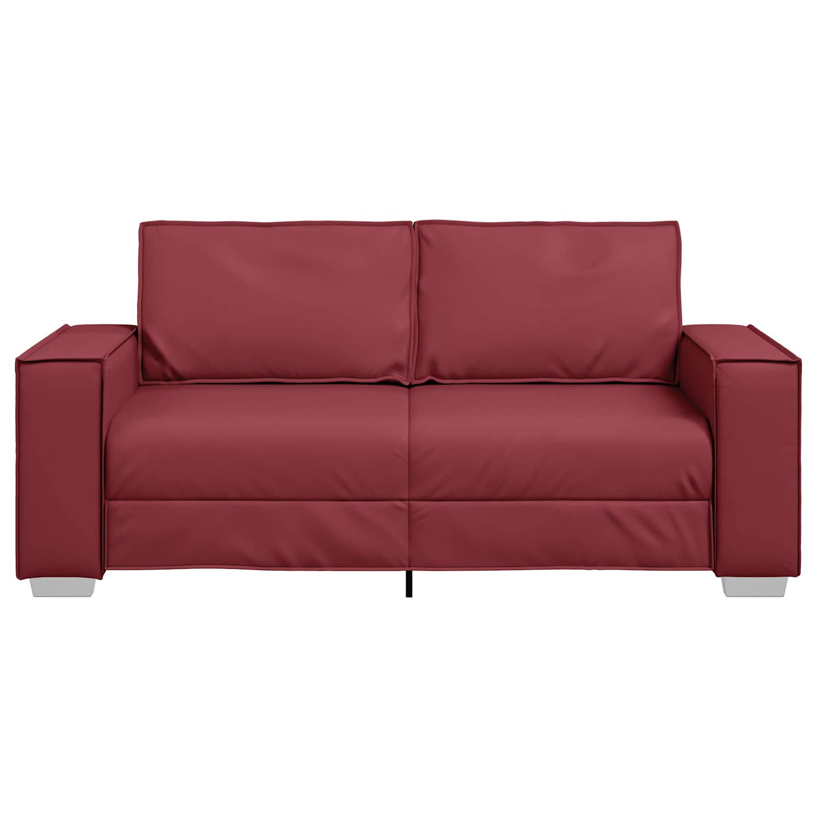 Canapé Bordeaux 180 x 80 x 84 cm tissu - XIOS