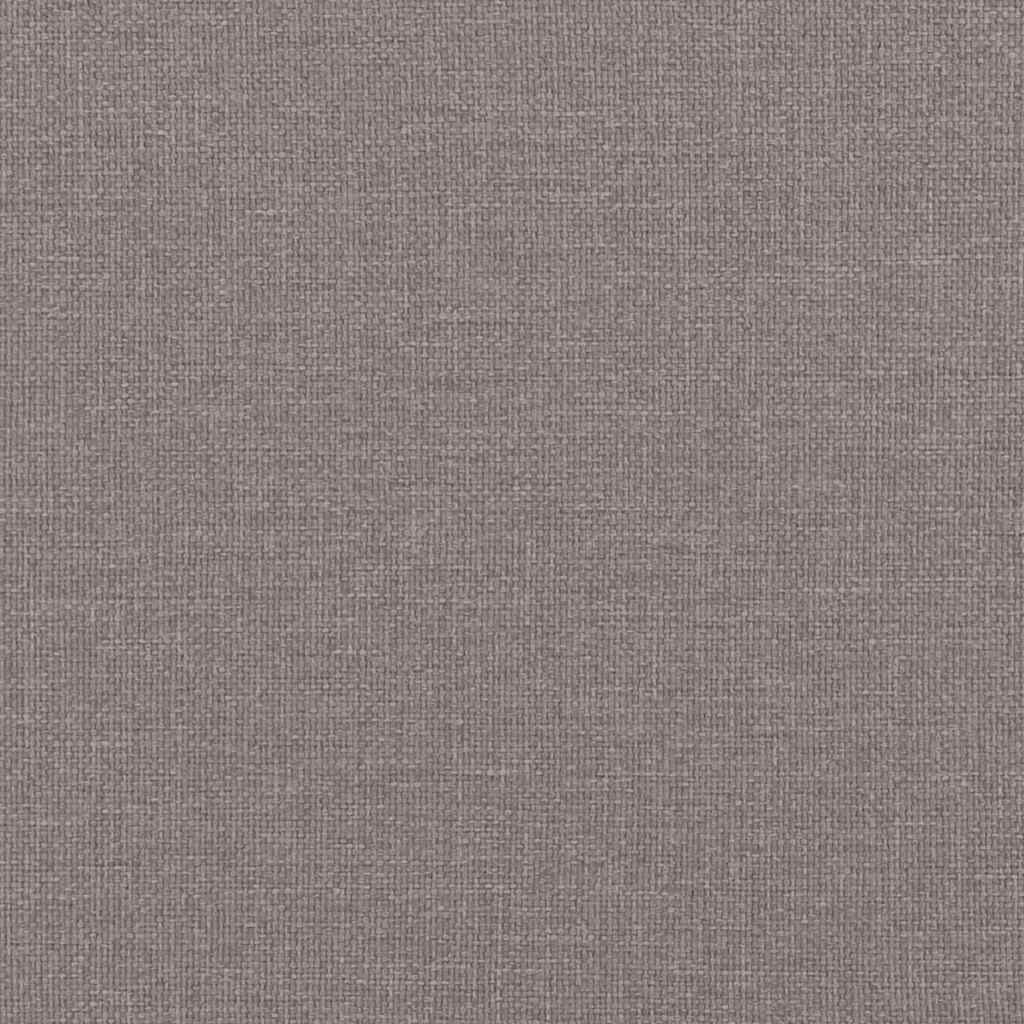 Canapé deux places taupe 180x77x82 cm en tissu - XIOS