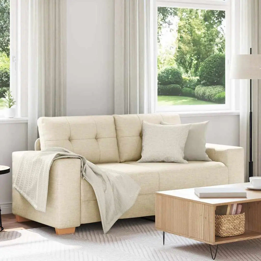 Canapé deux places en lin 180x77x82 cm - XIOS