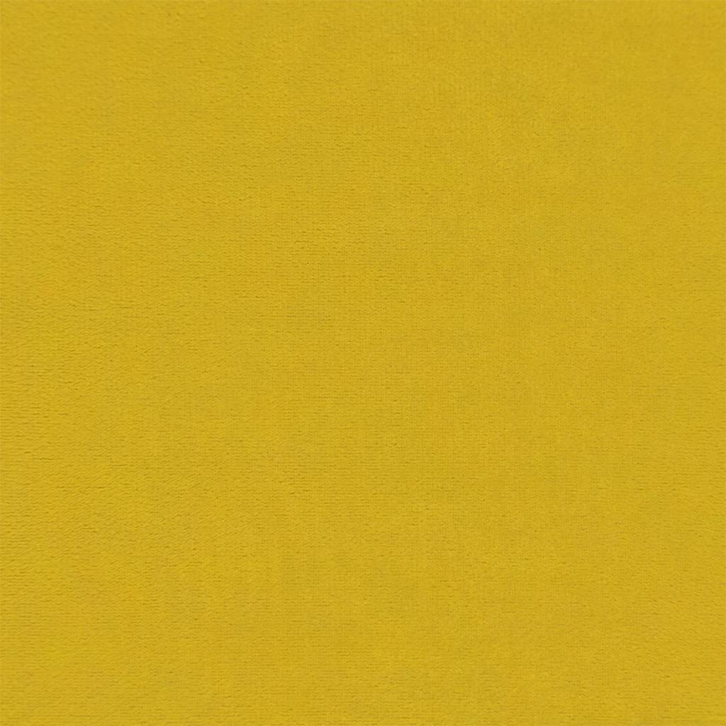 Fauteuil canapé jaune 100x78x80 cm velours - XIOS