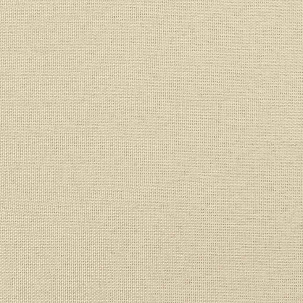 Canapé 2 places crème 160x77x82 cm en tissu - XIOS