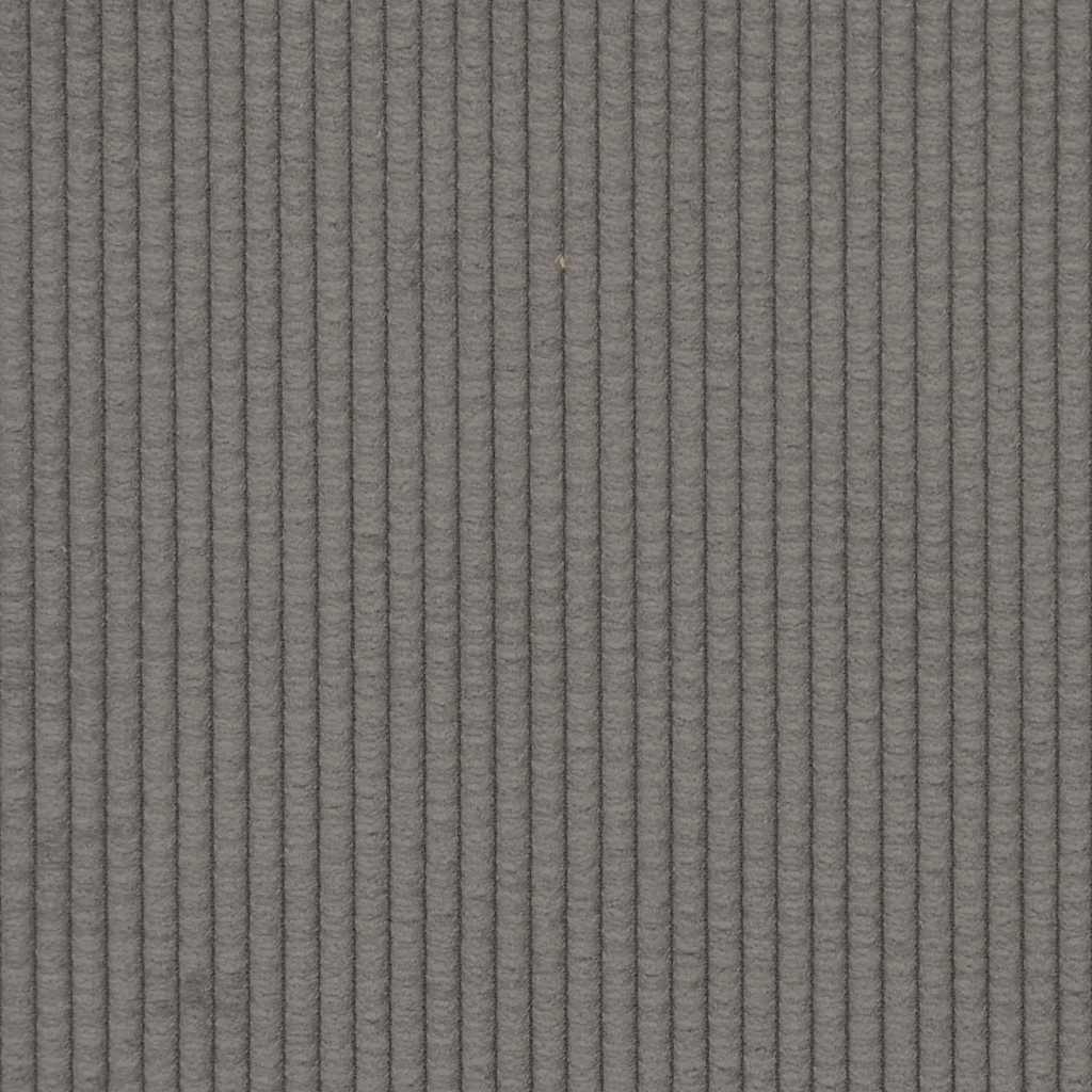 Canapé/Fauteuil gris clair 100x77x82 cm en tissu velours côtelé - XIOS
