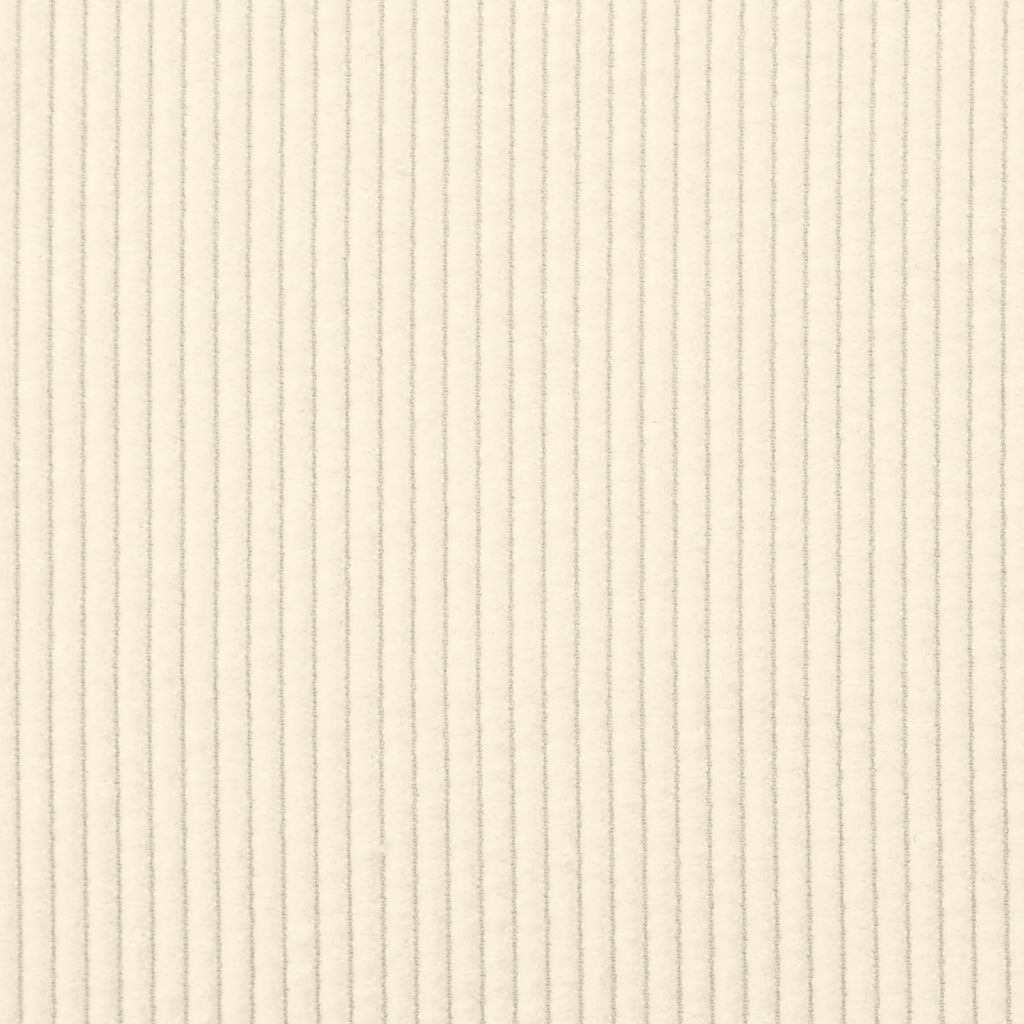 Canapé/Fauteuil crème 100x77x82 cm tissu velours côtelé - XIOS