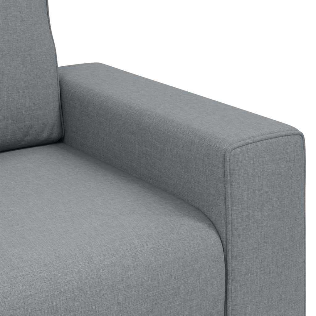 Canapé 59cm Gris clair tissu - XIOS