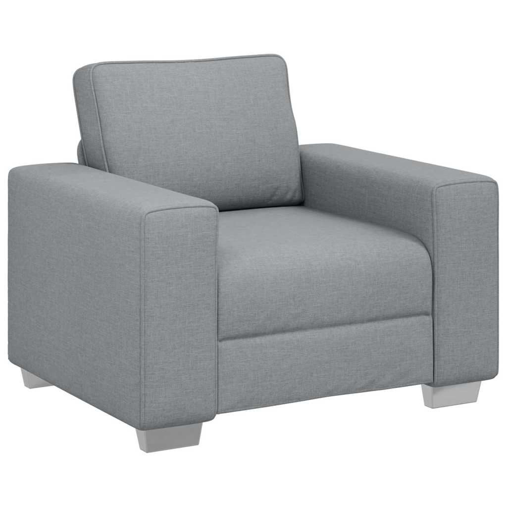 Canapé 59cm Gris clair tissu - XIOS