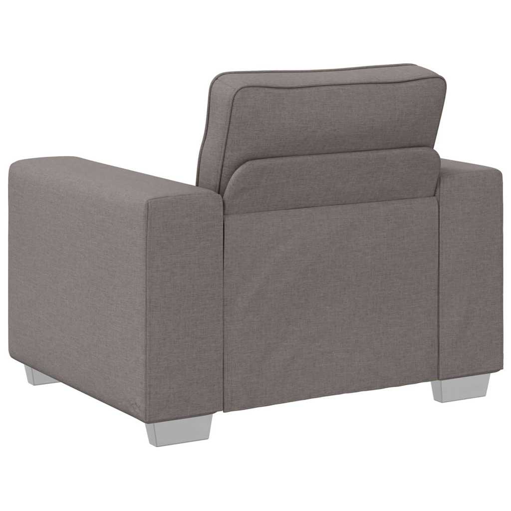 Canapé avec coussin Taupe 100 x 77 x 82 cm tissu - XIOS