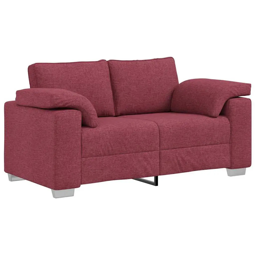 Canapé deux places Bordeaux 160 cm tissu - XIOS