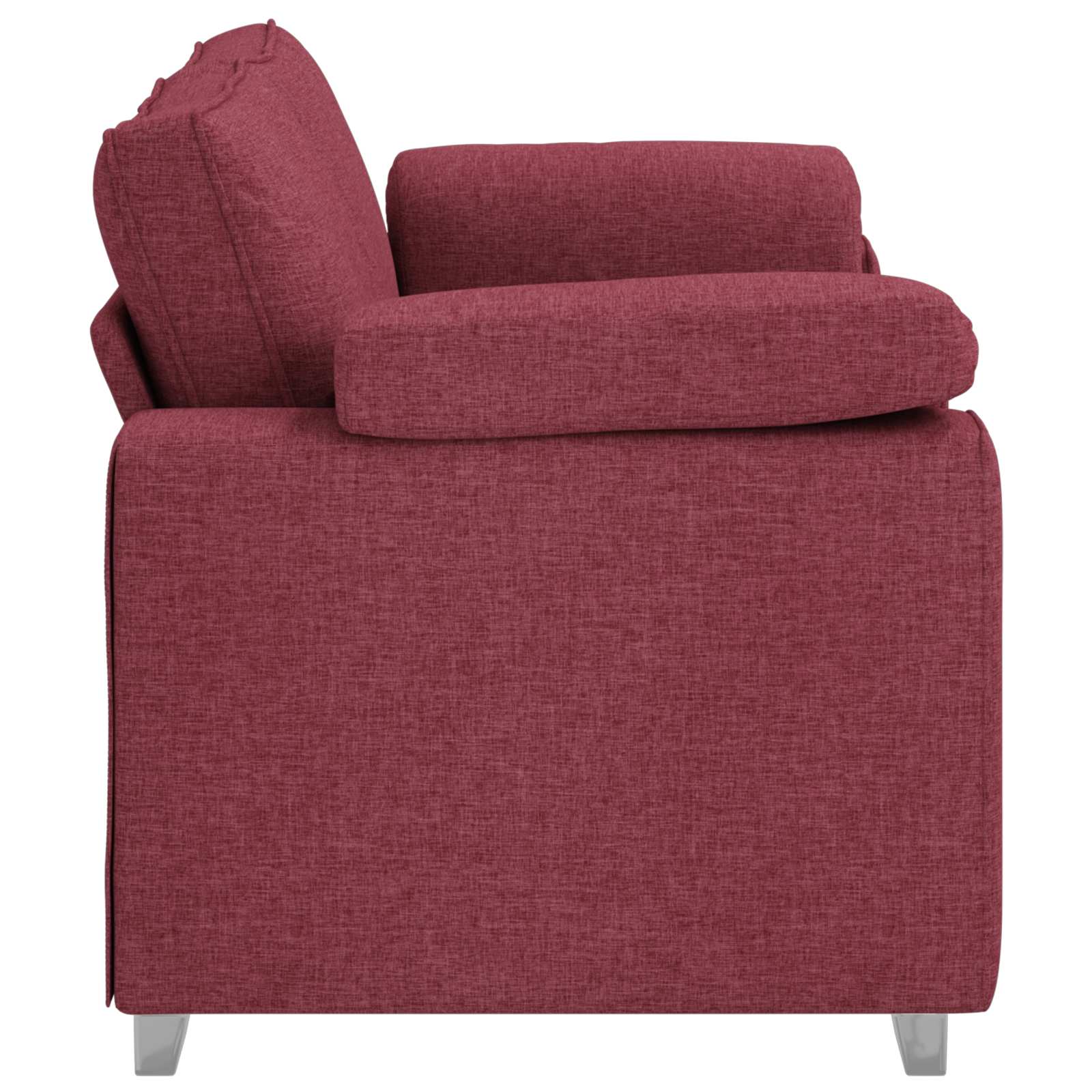 Canapé deux places Bordeaux 180 cm tissu - XIOS