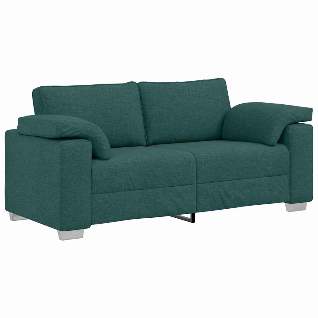 Canapé deux places Vert foncé 180 cm tissu - XIOS