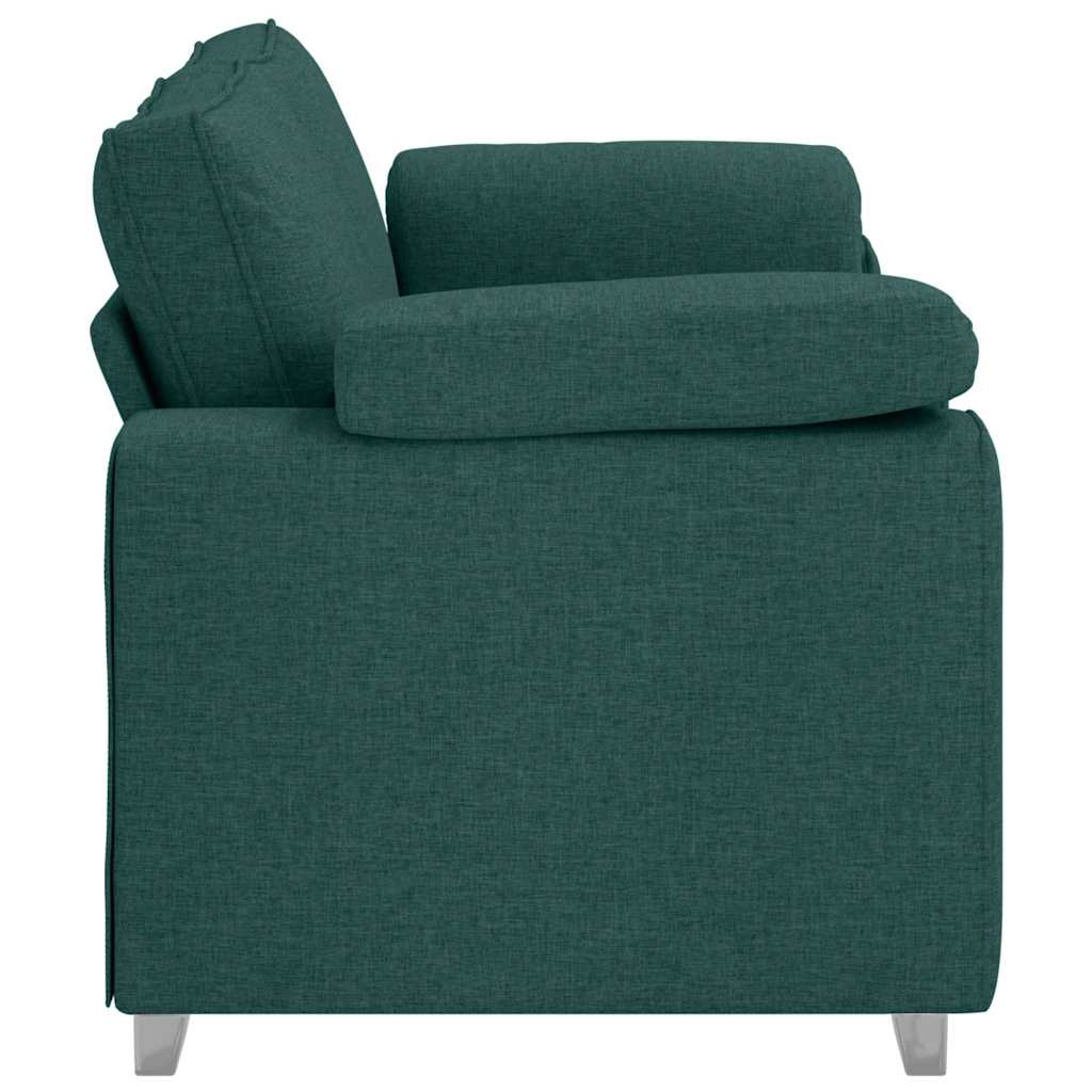 Canapé deux places Vert foncé 180 cm tissu - XIOS