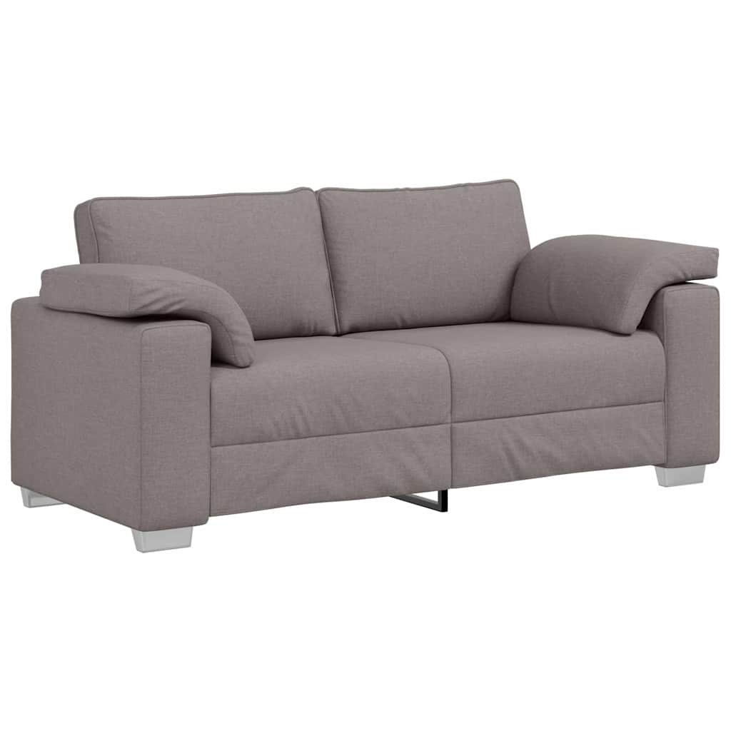 Canapé deux places Taupe 180 cm tissu - XIOS