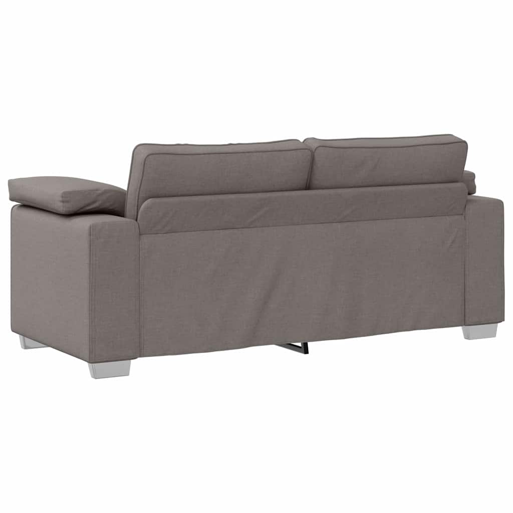 Canapé deux places Taupe 180 cm tissu - XIOS