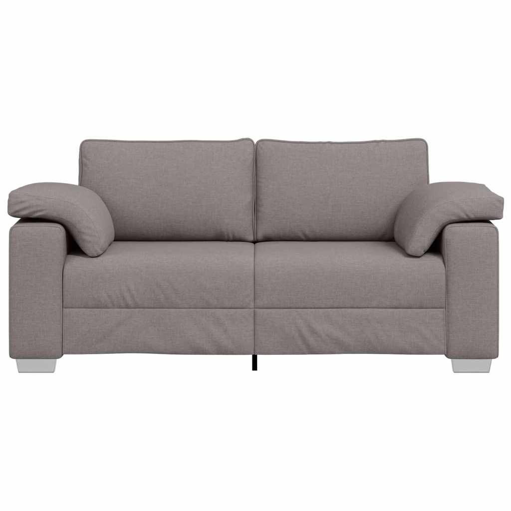 Canapé deux places Taupe 180 cm tissu - XIOS