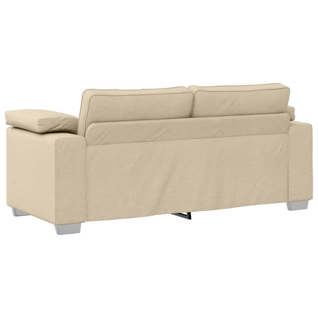 Canapé deux places Crème 180 cm tissu - XIOS