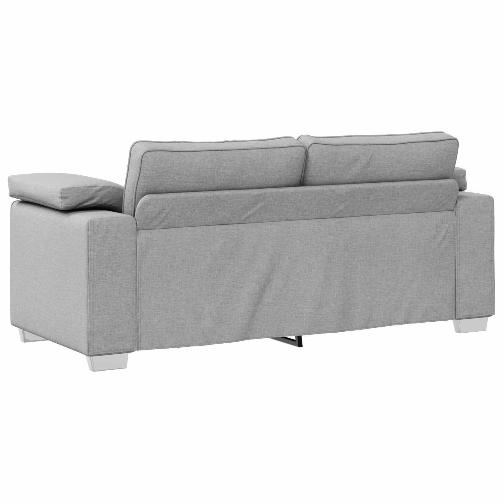 Canapé deux places Gris nuage 180 cm tissu - XIOS