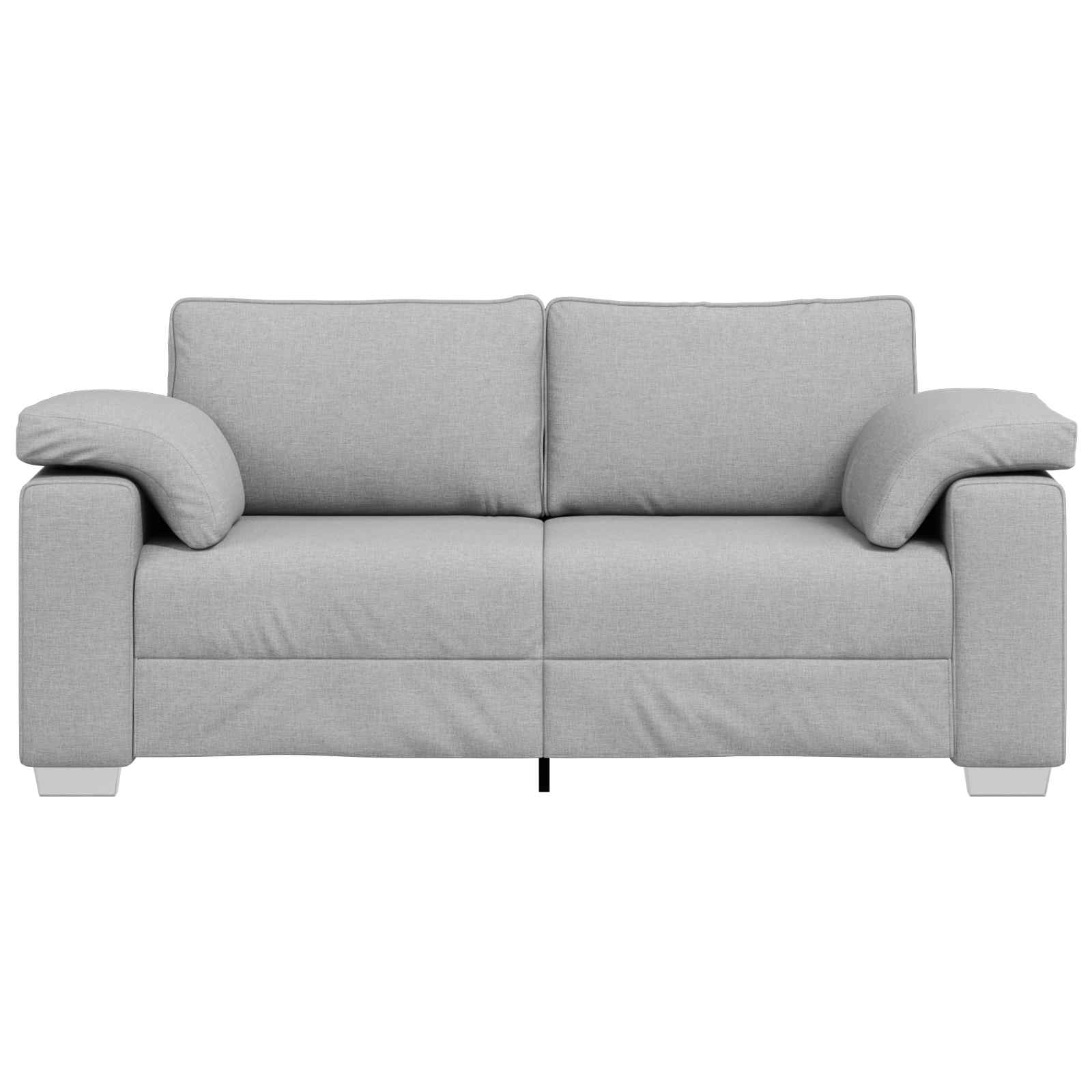 Canapé deux places Gris nuage 180 cm tissu - XIOS