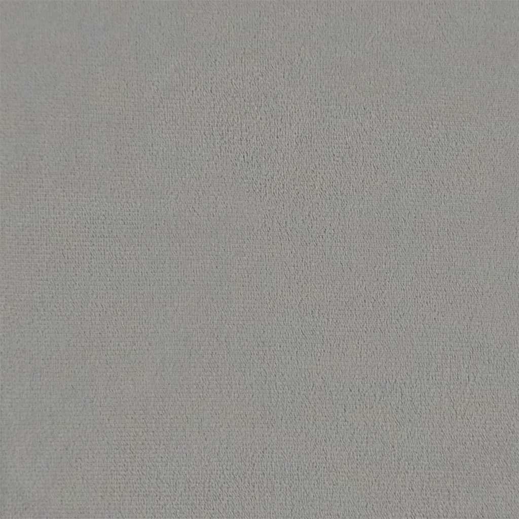 Fauteuil Gris clair 100x77x82 cm Velours