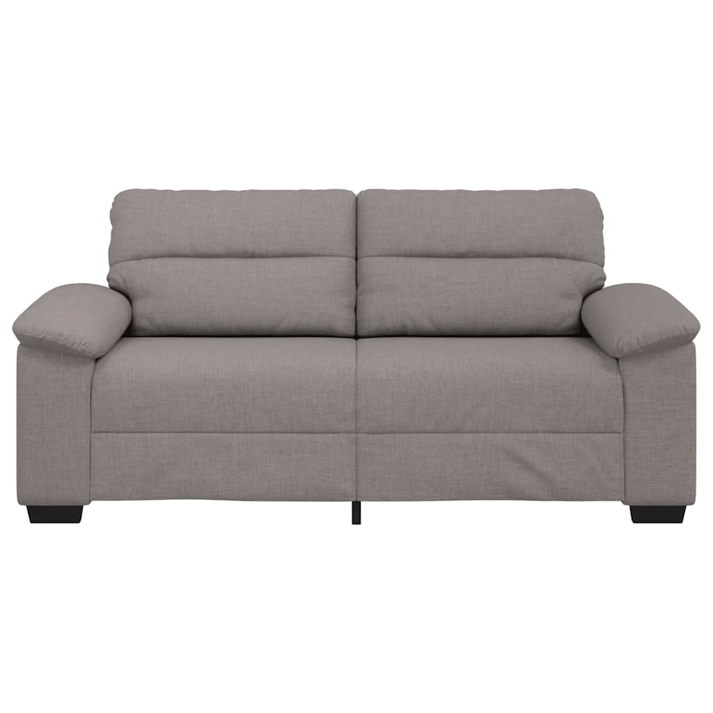 Canapé 2 places taupe 180x81x84 cm en tissu - XIOS