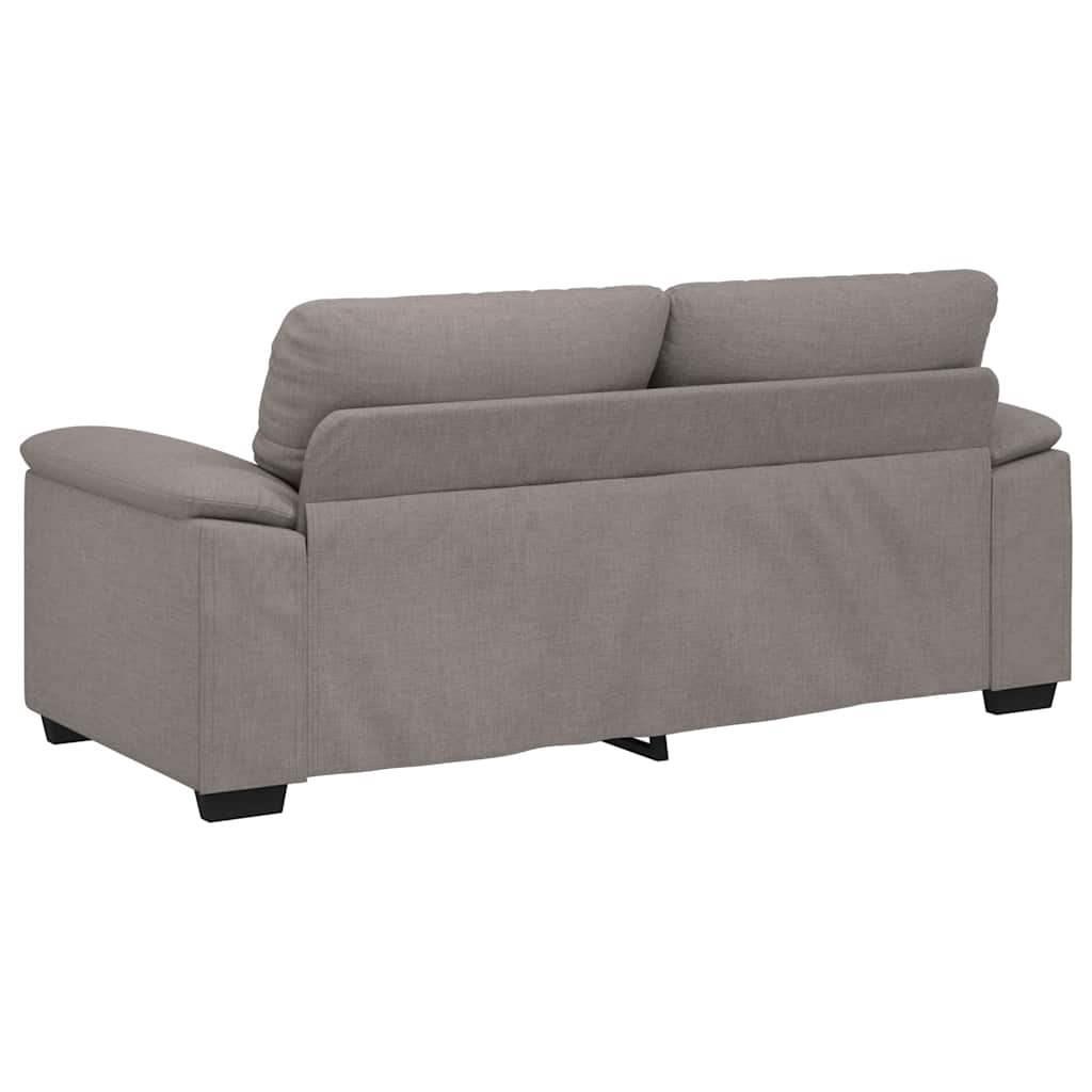 Canapé 2 places taupe 180x81x84 cm en tissu - XIOS