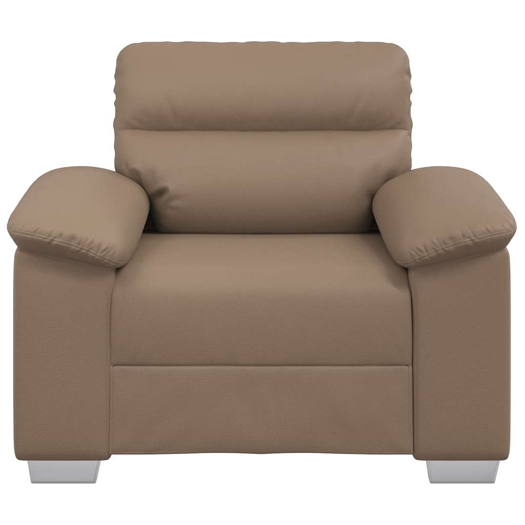 Fauteuil cappuccino 100x81x84 cm similicuir