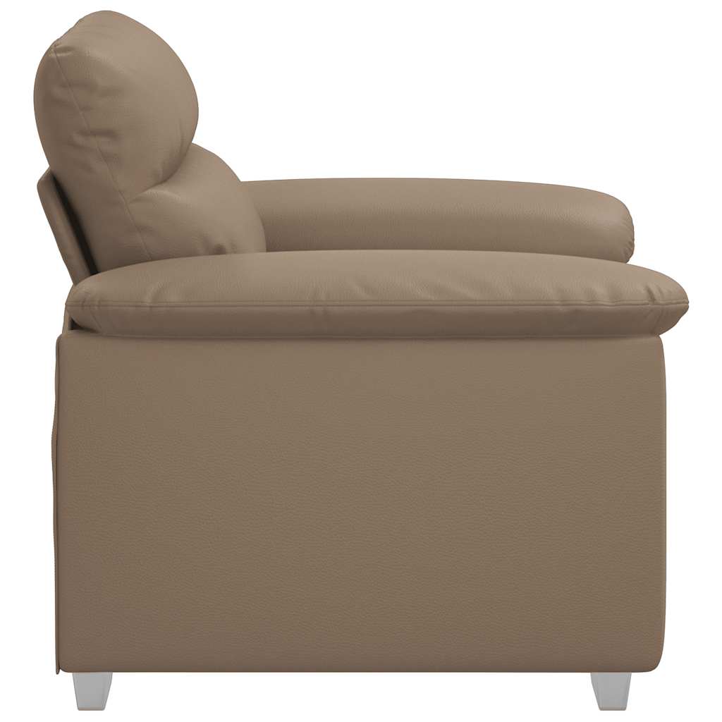 Fauteuil cappuccino 60 cm similicuir - XIOS