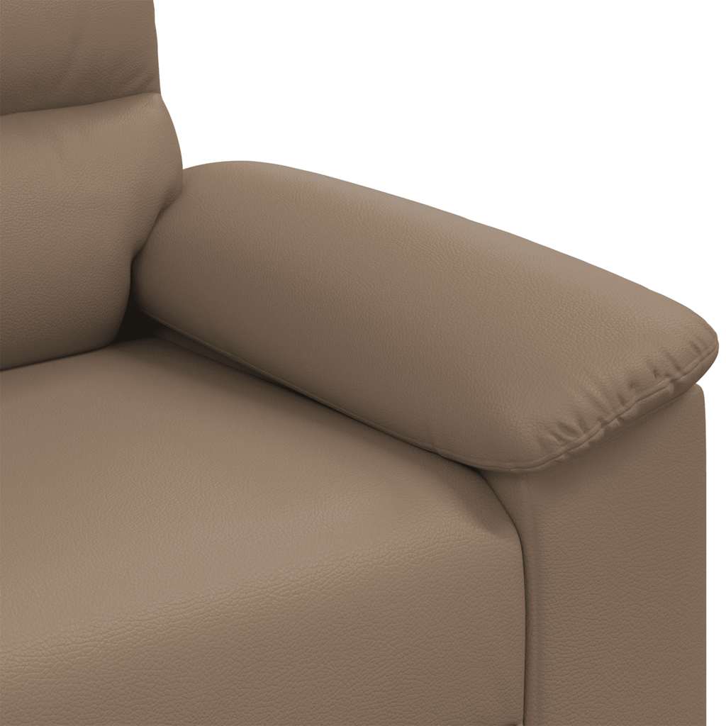Fauteuil cappuccino 60 cm similicuir - XIOS