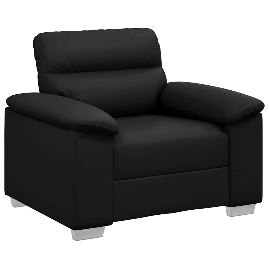Fauteuil noir 60 cm similicuir - XIOS