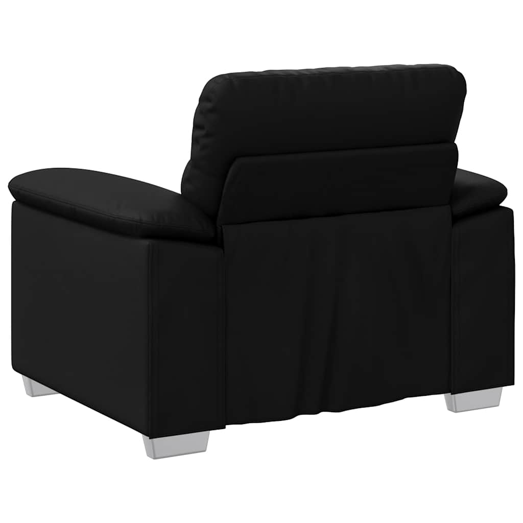 Fauteuil noir 60 cm similicuir - XIOS