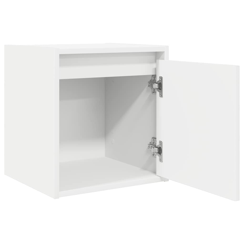 Tables de chevet murales 2 pcs blanc 38x34x40 cm - XIOS